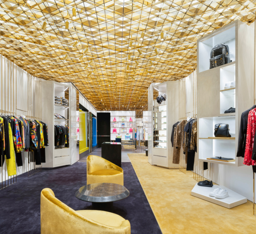 Versace, Beijing Flagship | Stores We Like - Prolight Design