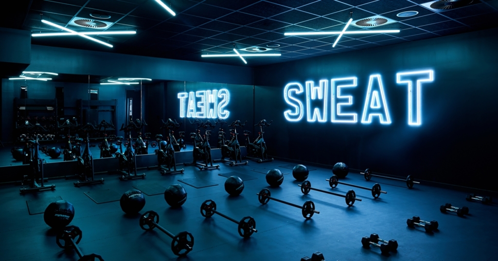 Inside Gym Lighting Design Prolight Design