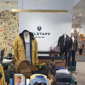 belstaff bicester village lighting design