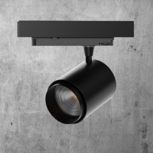 sustainable black eco track light