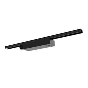 track mounted emergency light