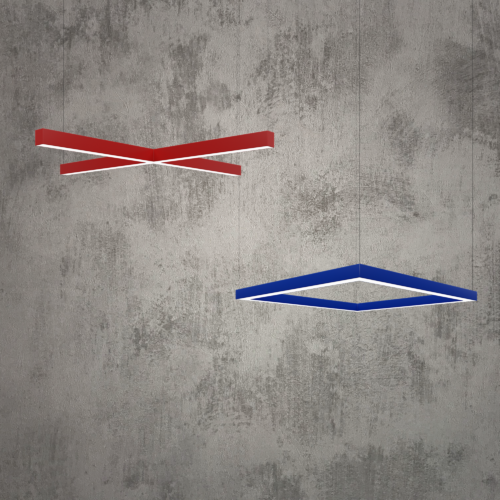 red and blue shape lights red and blue shape lights